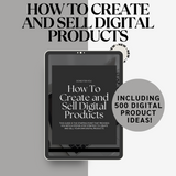 HOW TO CREATE & SELL DIGITAL PRODUCTS CHEAT SHEET
