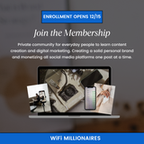 WiFi MILLIONAIRES MEMBERSHIP